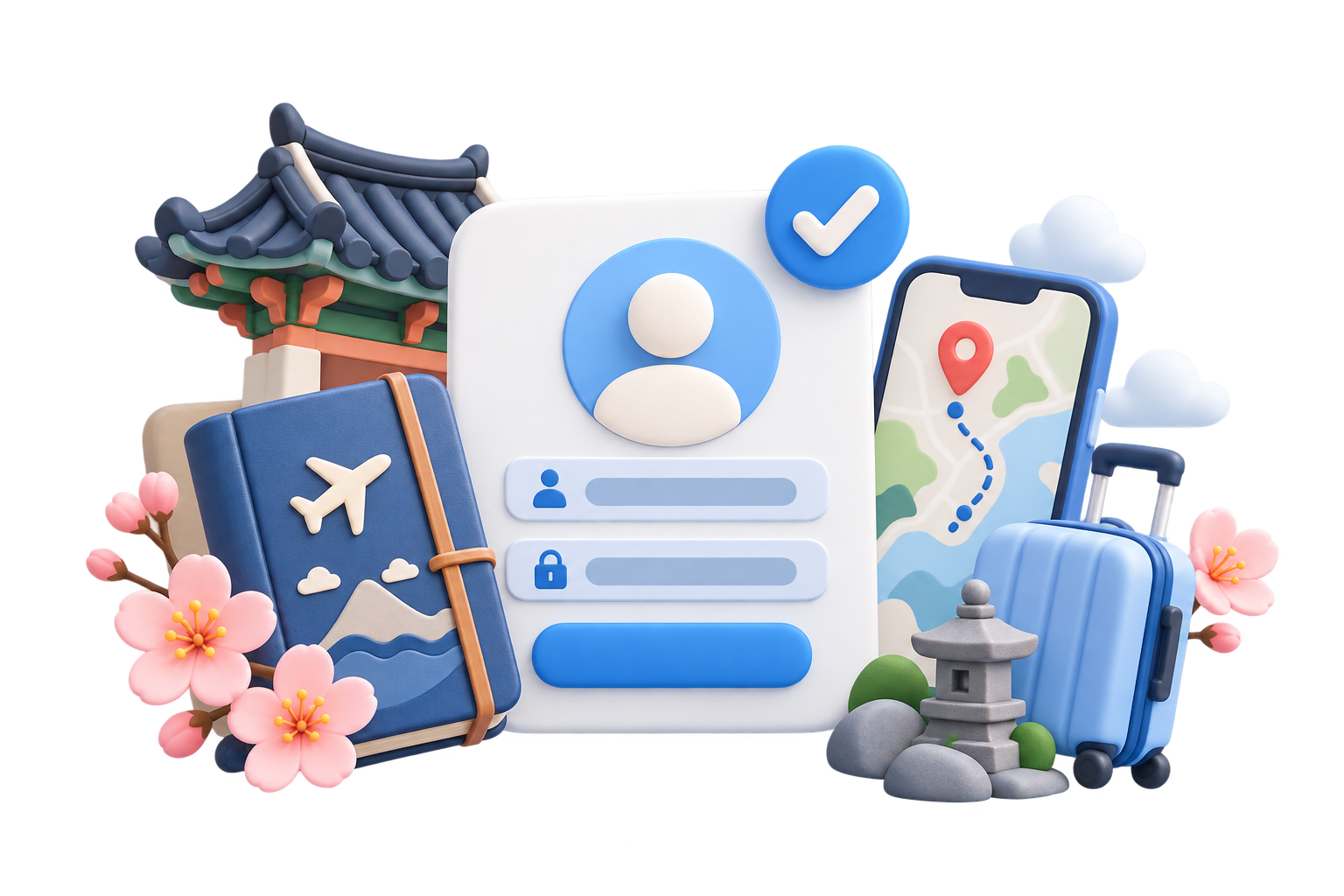 Create your Korea travel account